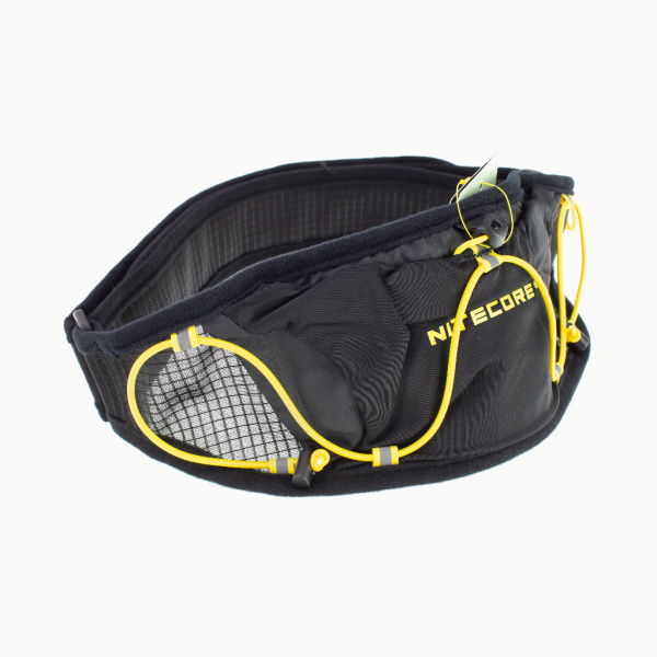 Сумка поясная NITECORE BLT10 (L-XL (90-120см), Black/Yellow)